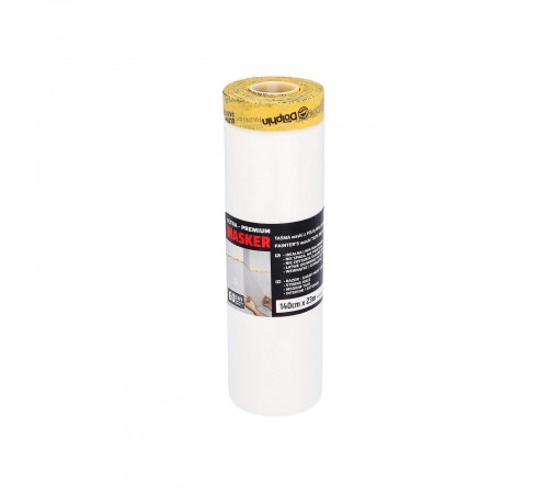 BLUE DOLPHIN WASHI ULTRA PREMIUM PAINTERS TAPE / БЛУ ДОЛФИН УОЩИ лента малярная с защитной пленкой скомбинированная на японской рисовой бумаге 140cм х 23м BLUE DOLPHIN WASHI ULTRA PREMIUM PAINTERS TAPE / БЛУ ДОЛФИН УОЩИ лента малярная с защитной пленкой скомбинированная на японской рисовой бумаге 140cм х 23м