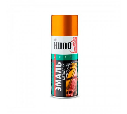 KUDO REFLECTIVE FINISH / КУДО РЕФЛЕКТИВ ФИНИШ эмаль акриловая универсальная, глянцевая, аэрозоль, металлик, золото (520мл) KUDO REFLECTIVE FINISH / КУДО РЕФЛЕКТИВ ФИНИШ эмаль акриловая универсальная, глянцевая, аэрозоль, металлик, золото (520мл)