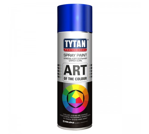 TYTAN PROFESSIONAL ART OF THE COLOR / ТИТАН ПРОФЕШИОНАЛ АРТ ОФ ВЕ КОЛОР краска аэрозольная, RAL5002, ультрамарин (400мл)
