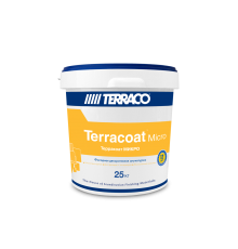 TERRACO ТЕРРАКОАТ МИКРО декоративная штукатурка, для внутр. и наруж. работ, эффект "шуба"(25кг)