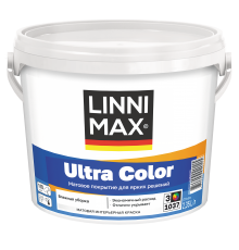 LINNIMAX ULTRA COLOR / ЛИННИМАКС УЛЬТРА КОЛОР краска для стен потолков обоев водно-дисперсионная латексная для внутренних работ матовая база 3 (2,35л)