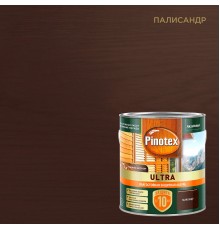 PINOTEX ULTRA / ПИНОТЕКС УЛЬТРА лазурь защитная влагостойкая для защиты древесины до 10 лет палисандр 2,5л new