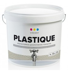 VINCENT PLASTIQUE декоративное покрытие для стен и потолков (5,3кг)