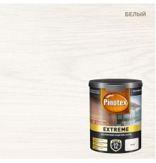 PINOTEX EXTREME / ПИНОТЕКС ЭКСТРИМ лазурь для дерева сверхпрочная на гибридной основе белый 0,9л