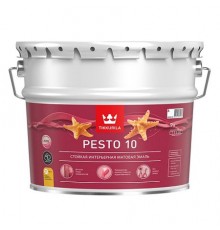 TIKKURILA EURO PESTO 10 эмаль алкидная для вн работ, мат, Баз А (9л)
