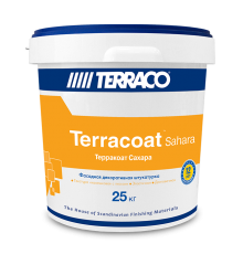 TERRACO TERRACOAT SAHARA штукатурка декоративная акриловая,зерно 1,5 мм,зернистая,SIBERIA 6 (25кг)*
