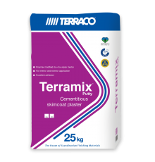 TERRACO ТЕРРАМИКС финишная шпатлевка гладкая, белая (20 кг)