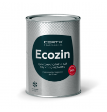 CERTA ECOZIN / ЦЕРТА ЭКОЦИН грунт по металлу цинконаполненный серый 0,8кг