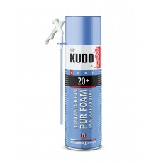 KUDO HOME 20+ / КУДО ХОУМ 20+ пена полиуретановая монтажная бытовая всесезонная (650мл)