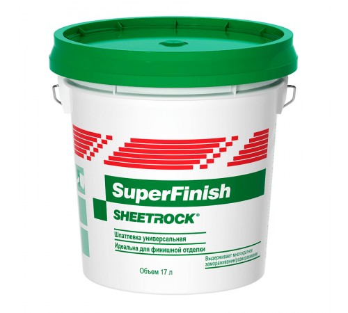 DANOGIPS SUPER FINISH шпаклевка универсальная (17л) DANOGIPS SUPER FINISH шпаклевка универсальная (17л)