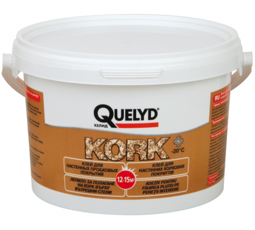 QUELYD KORK клей для пробки (3кг) QUELYD KORK клей для пробки (3кг)