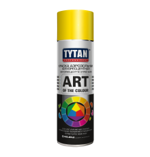 TYTAN PROFESSIONAL ART OF THE COLOR / ТИТАН ПРОФЕШИОНАЛ АРТ ОФ ВЕ КОЛОР краска флуоресцентная аэрозоль, RAL 1005 желтый (400мл)