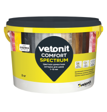 WEBER VETONIT COMFORT SPECTRUM / ВЕБЕР ВЕТОНИТ КОМФОРТ СПЕКТРУМ затирка для швов 1-10 мм цементная цветная 08 антрацит 2кг