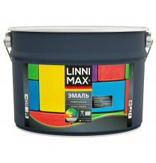 LINNIMAX / ЛИННИМАКС эмаль алкидная универсальная для наружных и внутренних работ шелковисто-матовая база 3 (2,3л)
