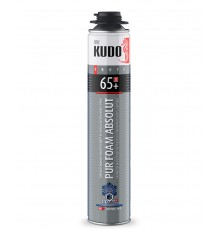 KUDO ABSOLUT PROFF 65+ ARKTIKA  / КУДО АБСОЛЮТ ПРОФ 65+ АРКТИКА пена полиуретановая монтажная профессиональная зимняя (1000мл)