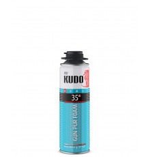 KUDO HOME 35 PROFF / КУДО ХОУМ 35 ПРОФ пена полиуретановая монтажная профессиональная всесезонная (650мл)